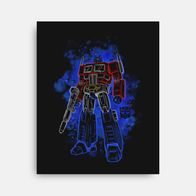 Optimus Silhouette-None-Stretched-Canvas-Badbone Collections