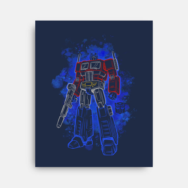 Optimus Silhouette-None-Stretched-Canvas-Badbone Collections