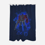 Optimus Silhouette-None-Polyester-Shower Curtain-Badbone Collections