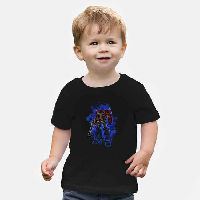 Optimus Silhouette-Baby-Basic-Tee-Badbone Collections