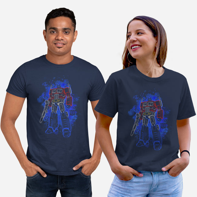 Optimus Silhouette-Unisex-Basic-Tee-Badbone Collections