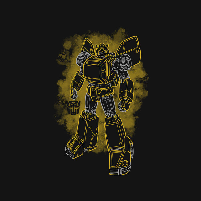 Bumblebee Silhouette-Mens-Basic-Tee-Badbone Collections
