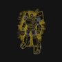 Bumblebee Silhouette-None-Fleece-Blanket-Badbone Collections