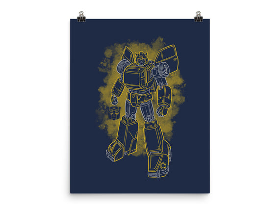 Bumblebee Silhouette