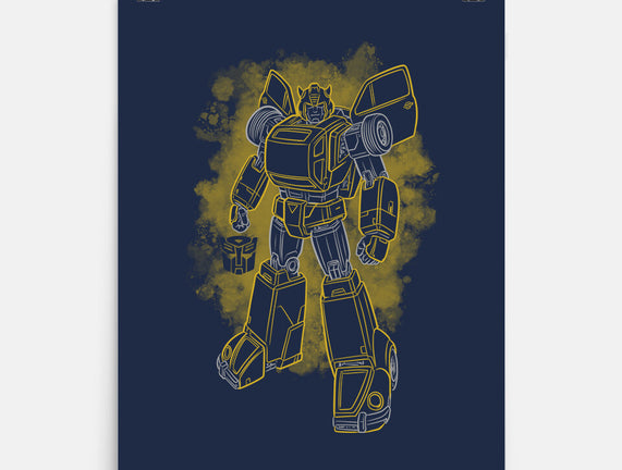 Bumblebee Silhouette