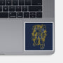 Bumblebee Silhouette-None-Glossy-Sticker-Badbone Collections