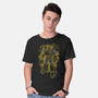 Bumblebee Silhouette-Mens-Basic-Tee-Badbone Collections
