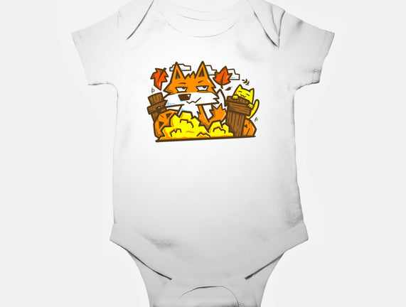 Fox In Fall Season
