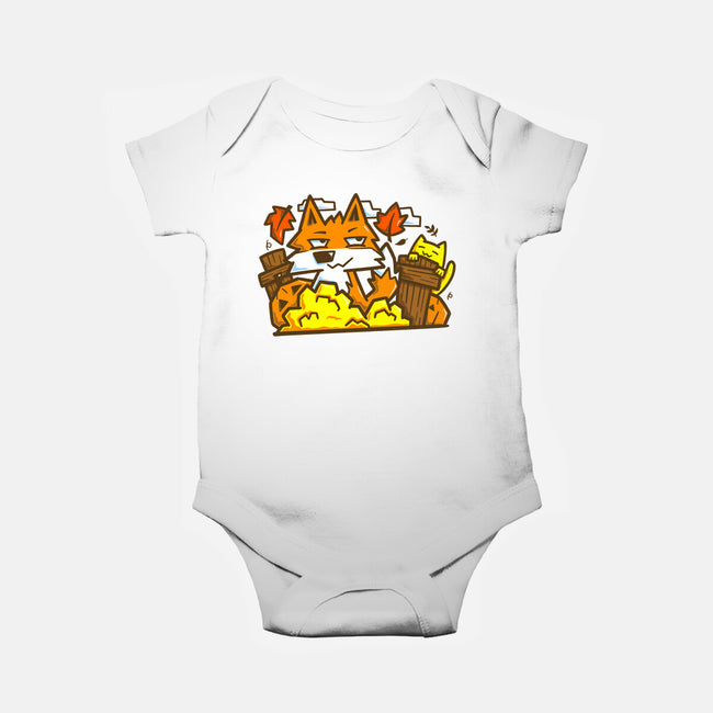 Fox In Fall Season-Baby-Basic-Onesie-bloomgrace28