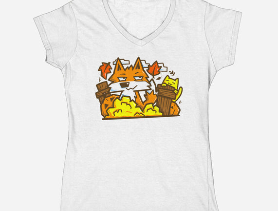 Fox In Fall Season