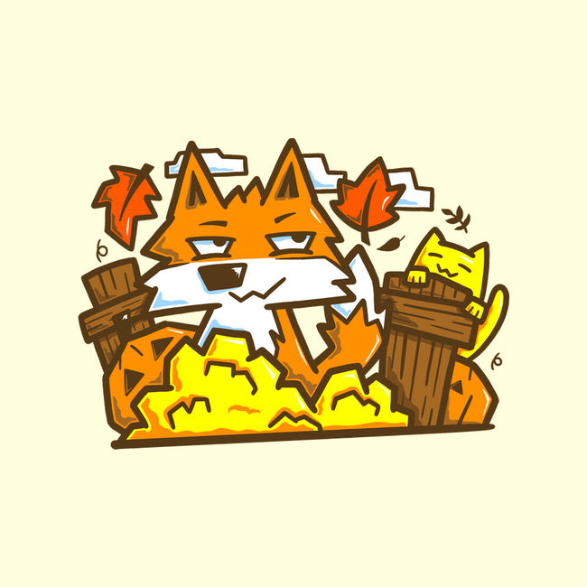 Fox In Fall Season-Mens-Basic-Tee-bloomgrace28