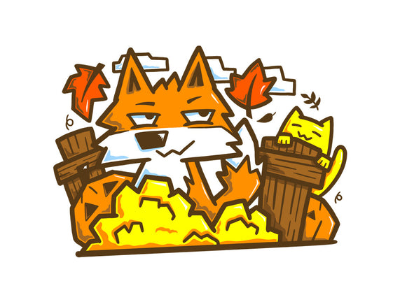 Fox In Fall Season