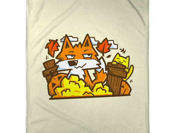 Fox In Fall Season