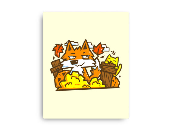 Fox In Fall Season