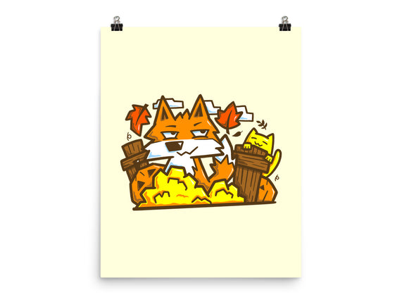 Fox In Fall Season