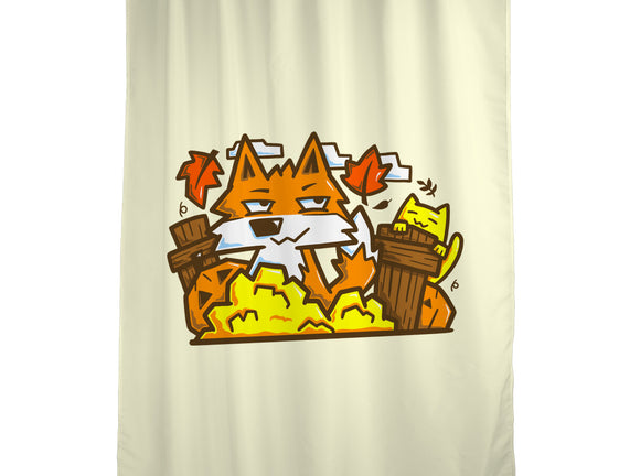 Fox In Fall Season
