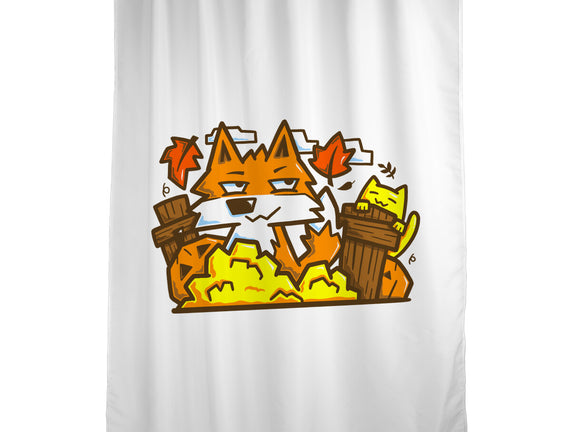 Fox In Fall Season