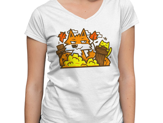 Fox In Fall Season