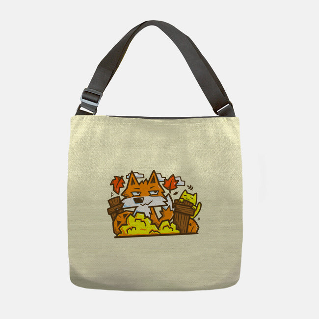 Fox In Fall Season-None-Adjustable Tote-Bag-bloomgrace28