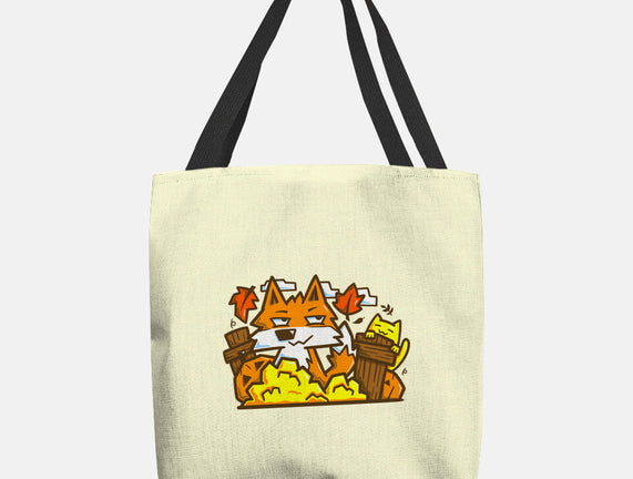 Fox In Fall Season