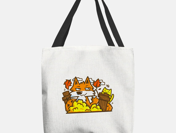 Fox In Fall Season