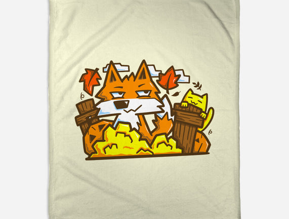 Fox In Fall Season
