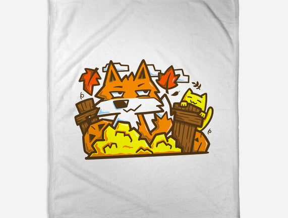 Fox In Fall Season