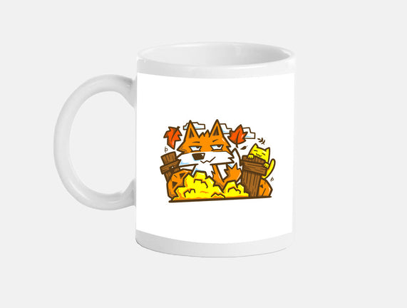 Fox In Fall Season