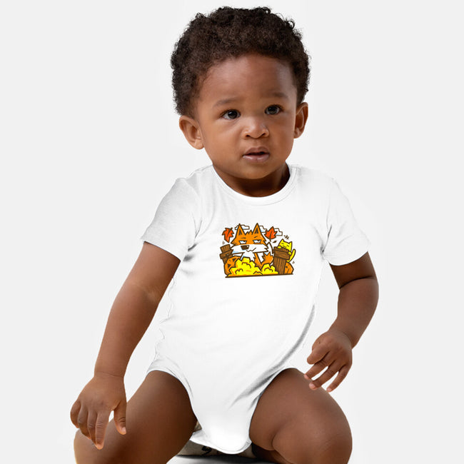 Fox In Fall Season-Baby-Basic-Onesie-bloomgrace28