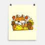 Fox In Fall Season-None-Matte-Poster-bloomgrace28