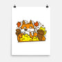 Fox In Fall Season-None-Matte-Poster-bloomgrace28