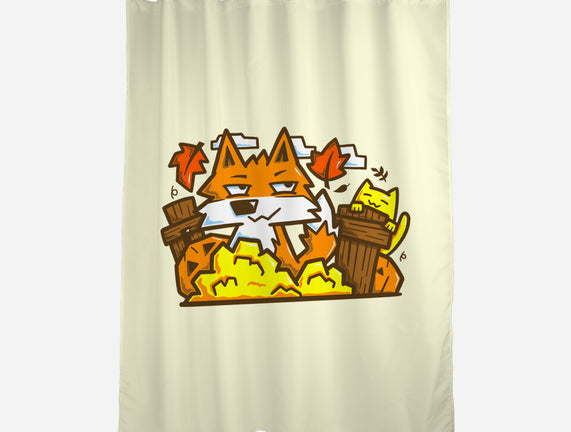 Fox In Fall Season