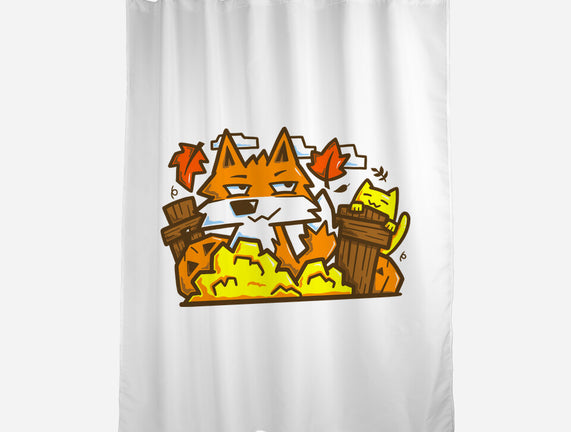 Fox In Fall Season