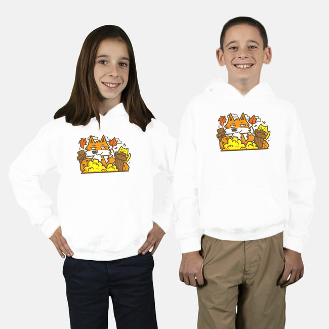 Fox In Fall Season-Youth-Pullover-Sweatshirt-bloomgrace28