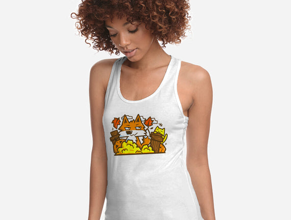 Fox In Fall Season