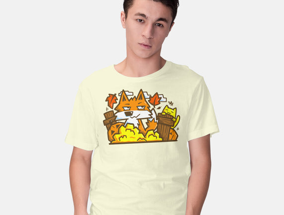 Fox In Fall Season