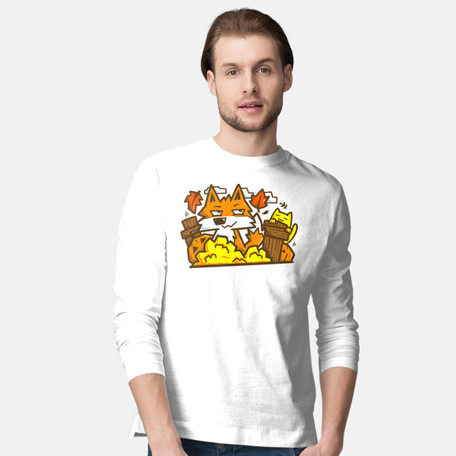 Fox In Fall Season-Mens-Long Sleeved-Tee-bloomgrace28