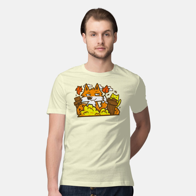 Fox In Fall Season-Mens-Premium-Tee-bloomgrace28