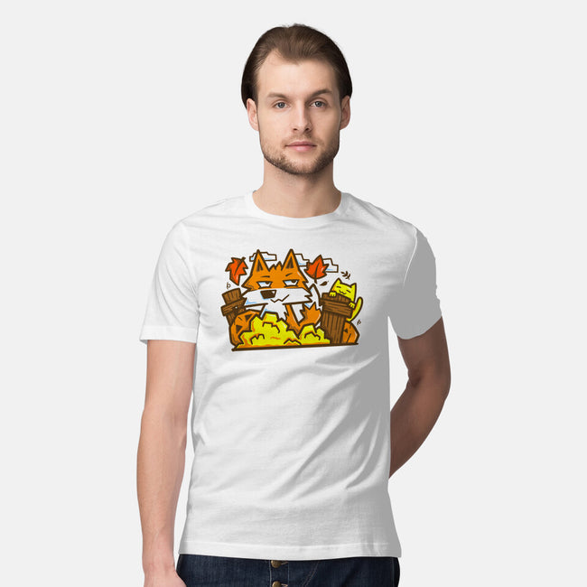 Fox In Fall Season-Mens-Premium-Tee-bloomgrace28