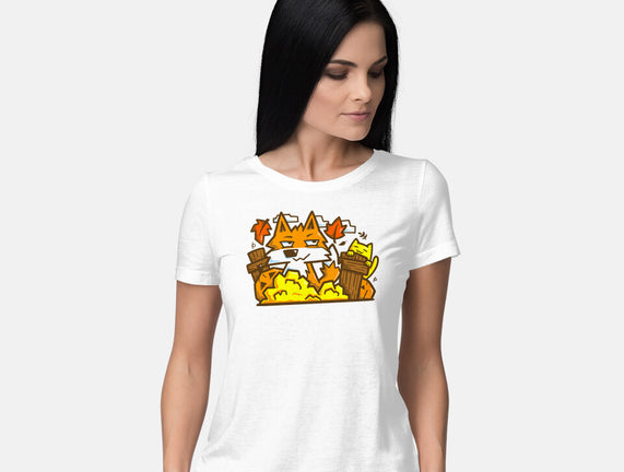 Fox In Fall Season