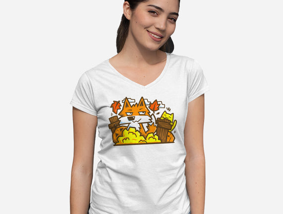 Fox In Fall Season