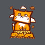 Cat In Fall Season-Unisex-Basic-Tank-bloomgrace28