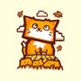 Cat In Fall Season-None-Adjustable Tote-Bag-bloomgrace28
