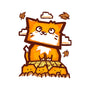 Cat In Fall Season-Womens-Basic-Tee-bloomgrace28