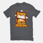 Cat In Fall Season-Womens-Basic-Tee-bloomgrace28