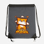 Cat In Fall Season-None-Drawstring-Bag-bloomgrace28