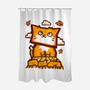 Cat In Fall Season-None-Polyester-Shower Curtain-bloomgrace28