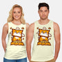 Cat In Fall Season-Unisex-Basic-Tank-bloomgrace28