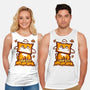 Cat In Fall Season-Unisex-Basic-Tank-bloomgrace28