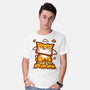 Cat In Fall Season-Mens-Basic-Tee-bloomgrace28
